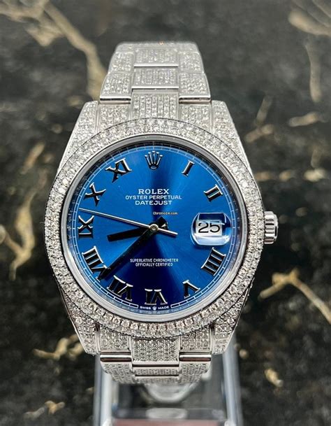 rolex iced out preis|iced out rolex for sale.